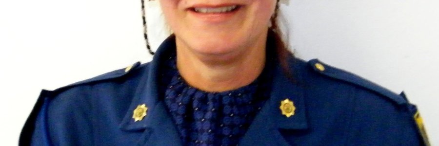 AO Sarena Hugo, Kommunikasie-offisier te Stanford SAPD, wat op 31 Julie na Cloetesville SAPD oorgeplaas is. 